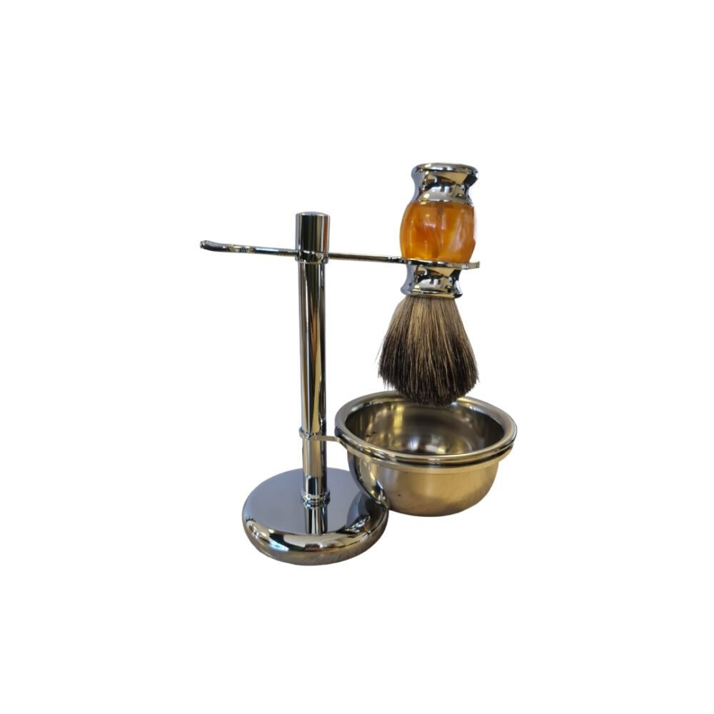3-in-1 Bowl and Brush with Stand Set (Excl. Razor)
