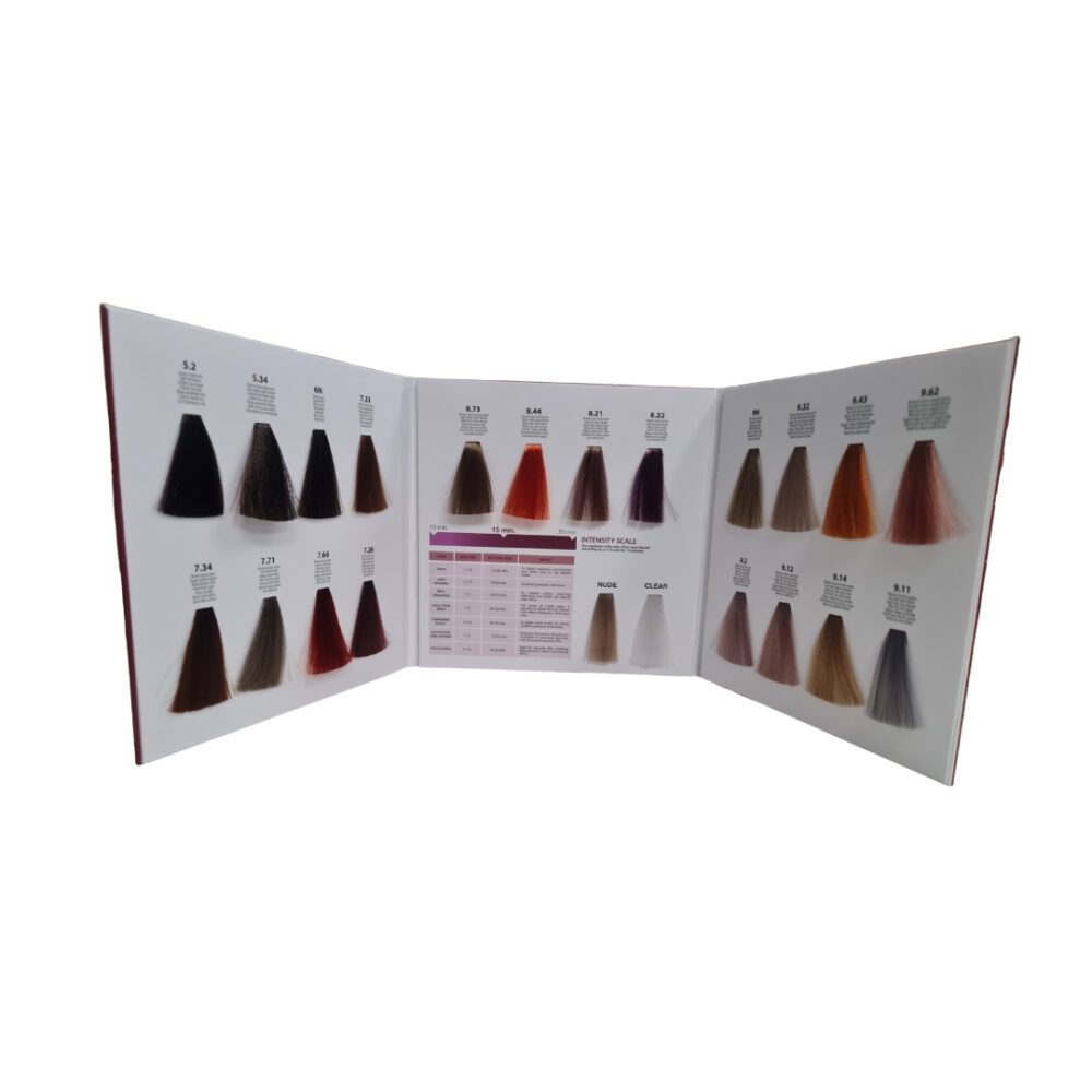 Silky Colour Chart - Fast Toner - Image 3