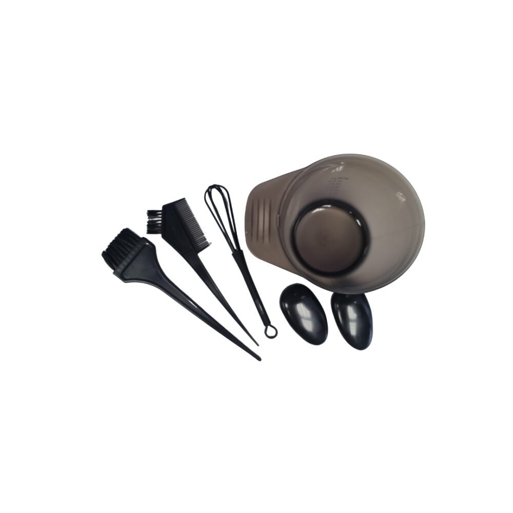 Colouring Kit - Bowl, Brushes & Mixer | Black - Image 2