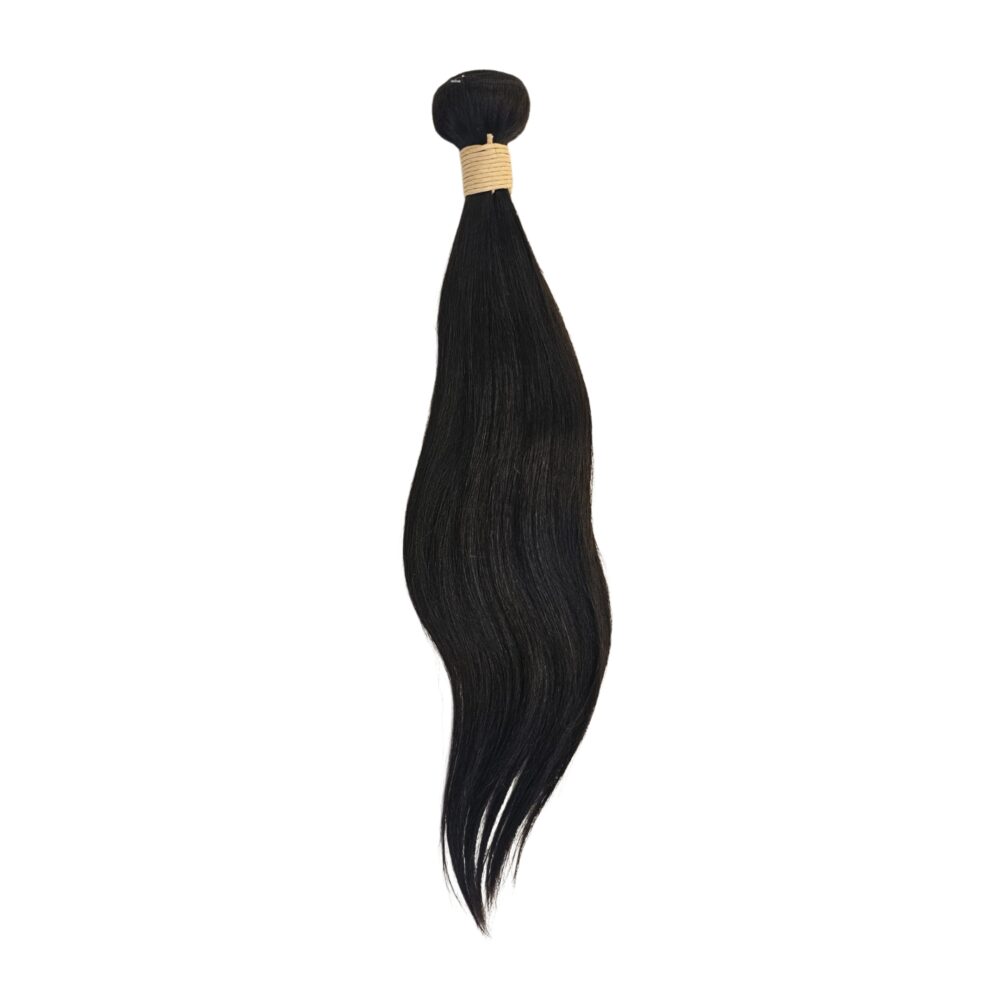 Weave 100% Human Hair 18inch Straight Black | 100g