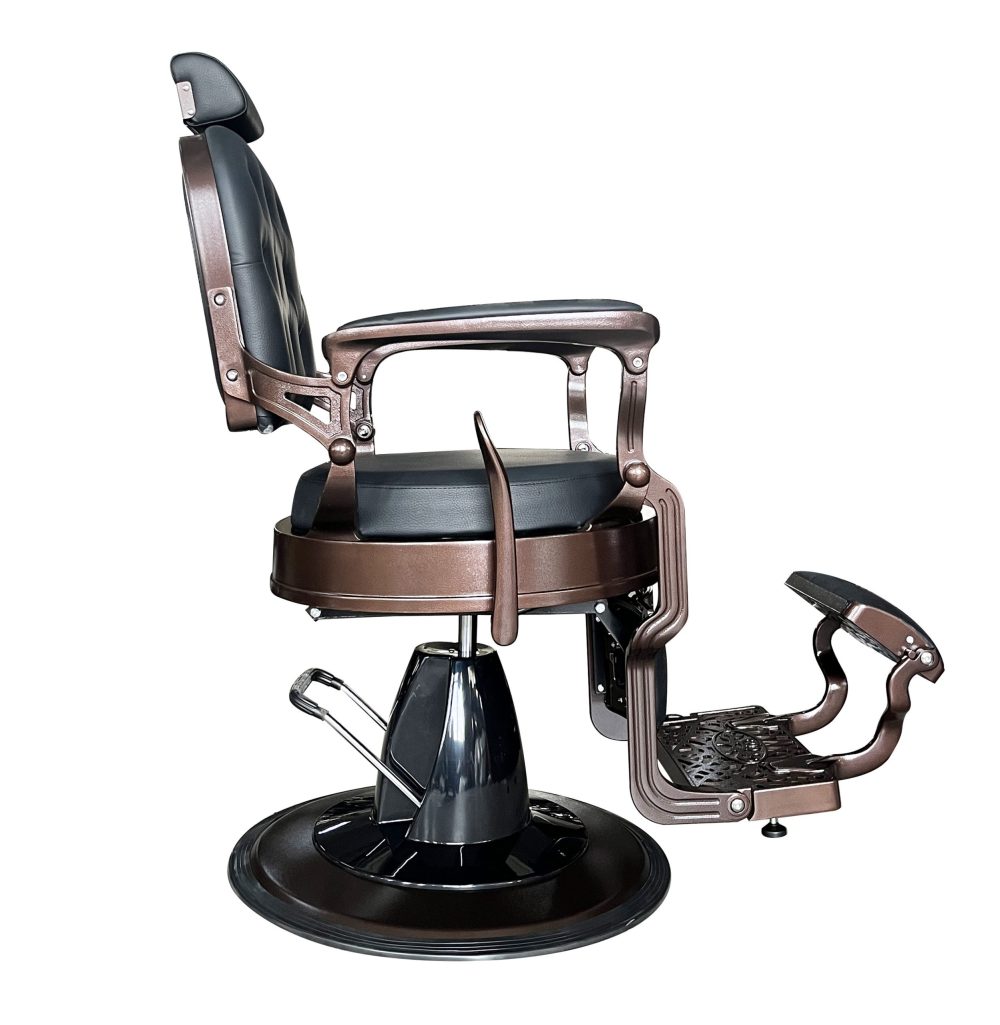 Jagger Premium Barber Chair | Black & Bronze - Image 2