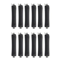 Perm Rods Black - 17x91mm 12pc