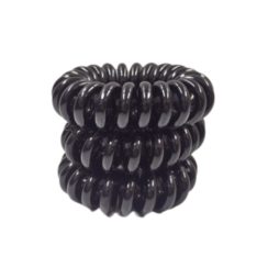 Traceless Hair Ties 3pc | Black