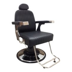 Hampton Barber Chair | Black