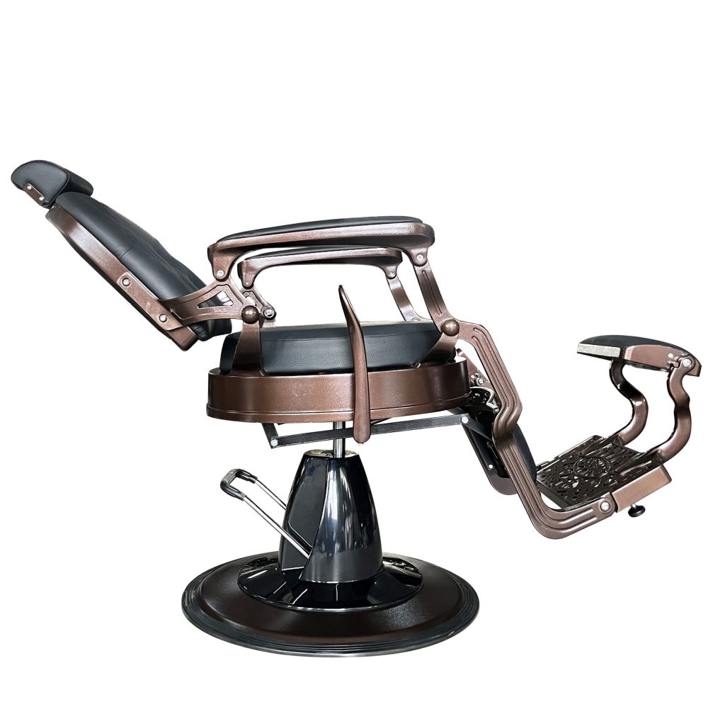 Jagger Premium Barber Chair | Black & Bronze - Image 6