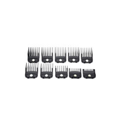 Clipper Guards Magnetic 10pc - Sizes 0.5-8 | Black