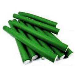 Flex Rollers 22x240mm- Green 12pcs