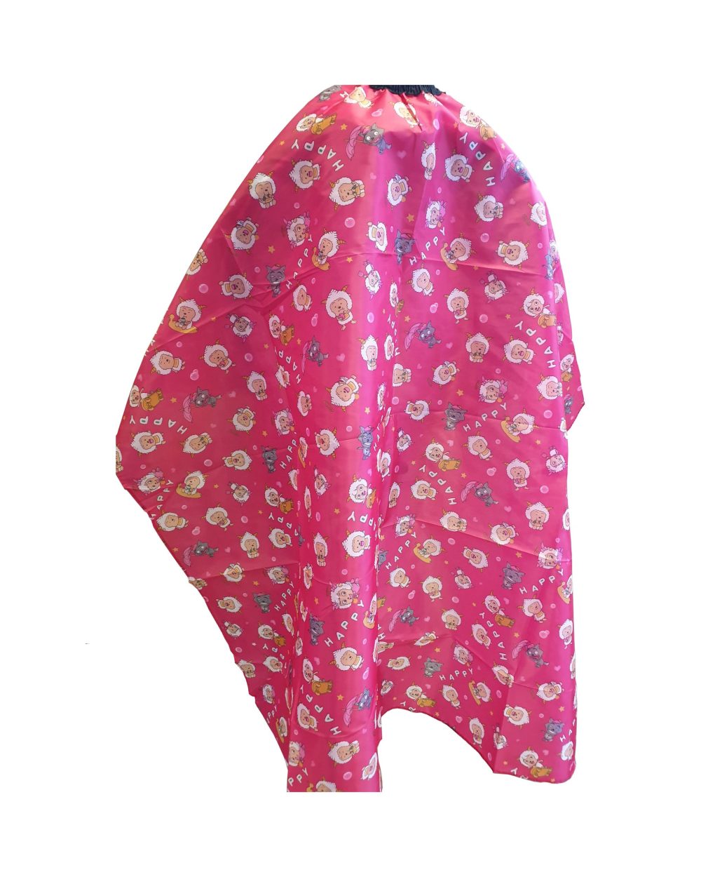 Kiddies Cutting Cape - Happy | Pink