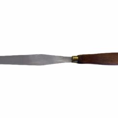 Wax Spatula - Non-disposable | Stainless Steel with wooden handle