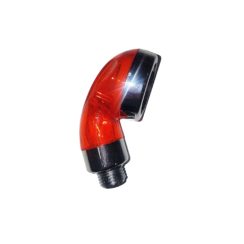 Shower Head J with Pipe - Chrome