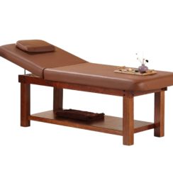 Grace Massage Bed - Wooden Frame | Brown