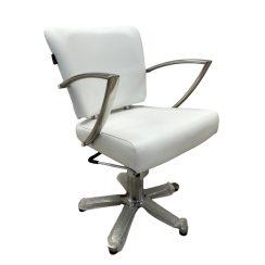 Lexi Premium Styling Chair | White