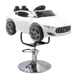 Kido Car Kiddies Styling Chair | White