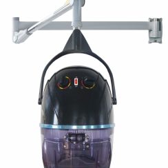 Ribalta Hood Dryer 3-Speed-Ionic - Wall Mount | Black