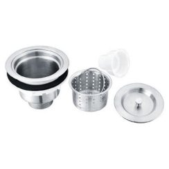 Basin Weir - Stainless Steel outlet