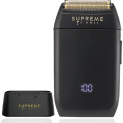 Supreme Crunch Dual Foil Shaver Waterproof | Black