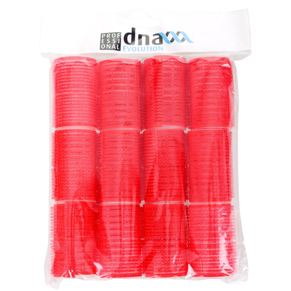 Velcro Roller D36 Red - 12 Pieces