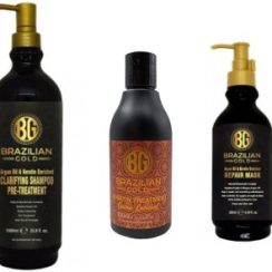 Brazilian Gold Cacau Keratin Treatment Kit 1L