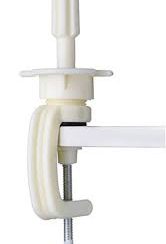 Clamp White/Black for Mannequin